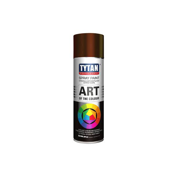 Краска TYTAN Professional Art of the colour коричневая RAL8017 400мл аэрозольная