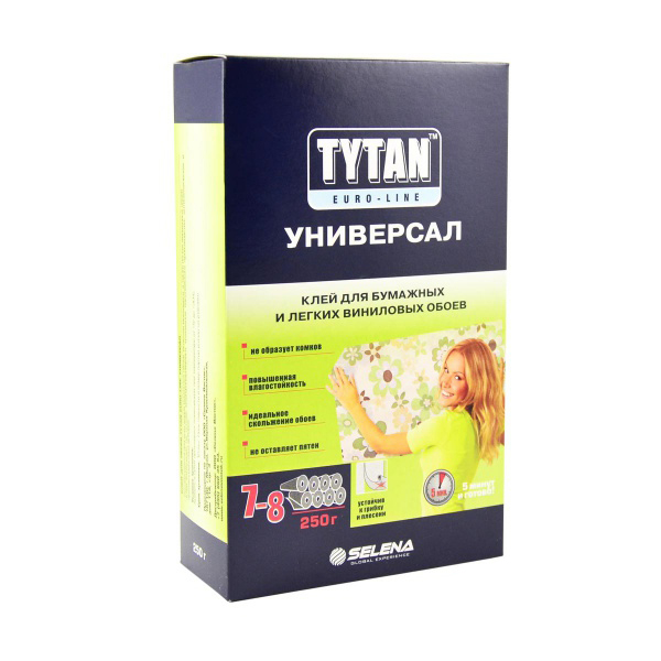 фото Клей обойный tytan euroline универсал 0,250кг