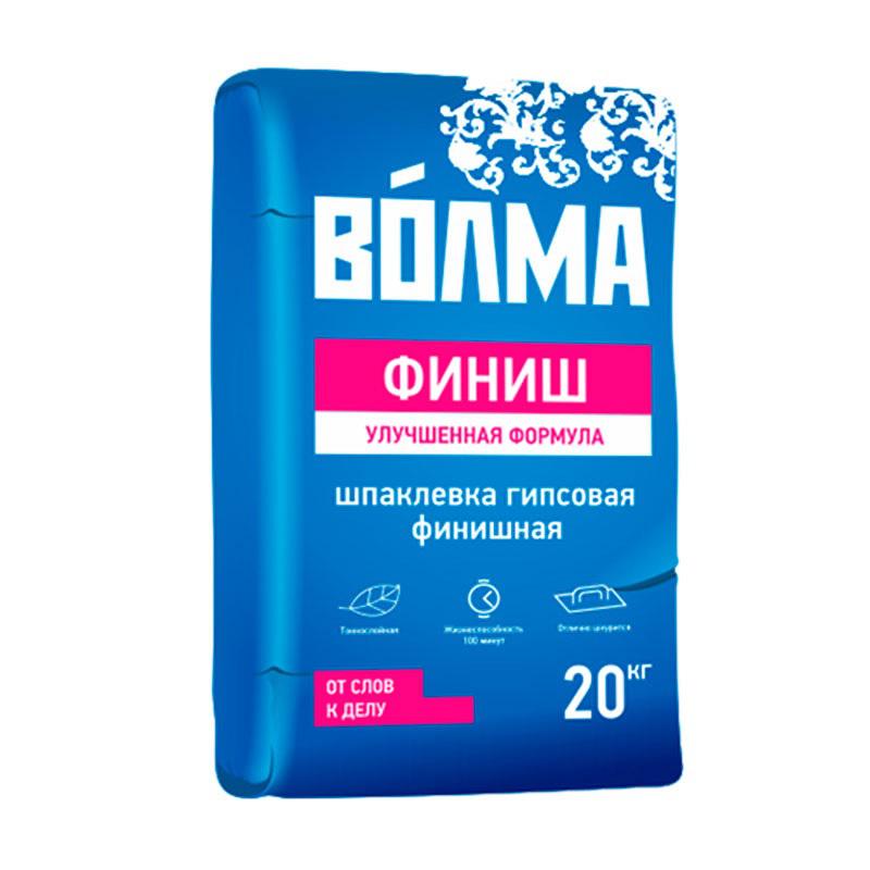 Шпаклевка ВОЛМА Финиш 20кг гипсовая финишная