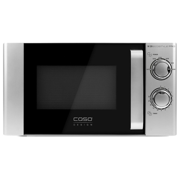 Микроволновая печь соло CASO M 20 Ecostyle Pro серый мини печь caso to bake