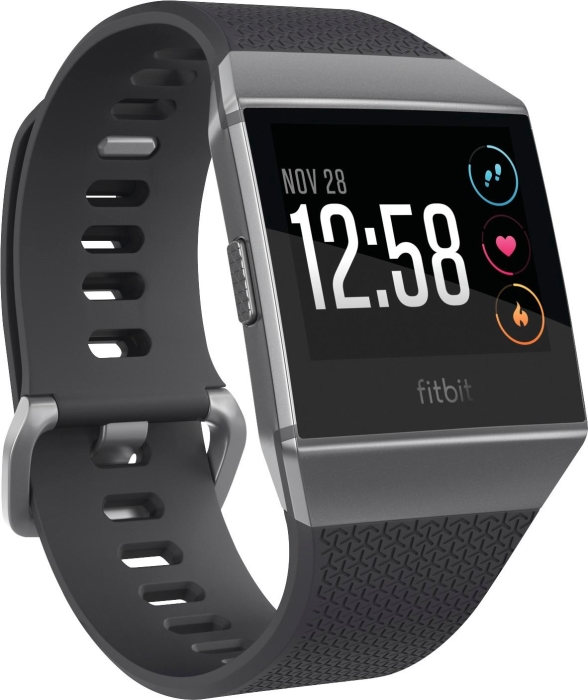 фото Смарт-часы fitbit ionic charcoal/smoke gray