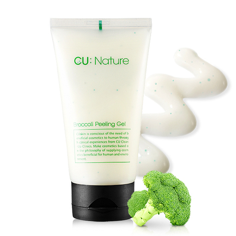 фото Пилинг-скатка cu skin cu:nature broccoli peeling gel с экстрактом брокколи