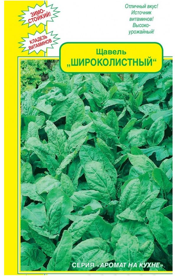 

Щавель Широколистный, 1 г Аромат на кухне