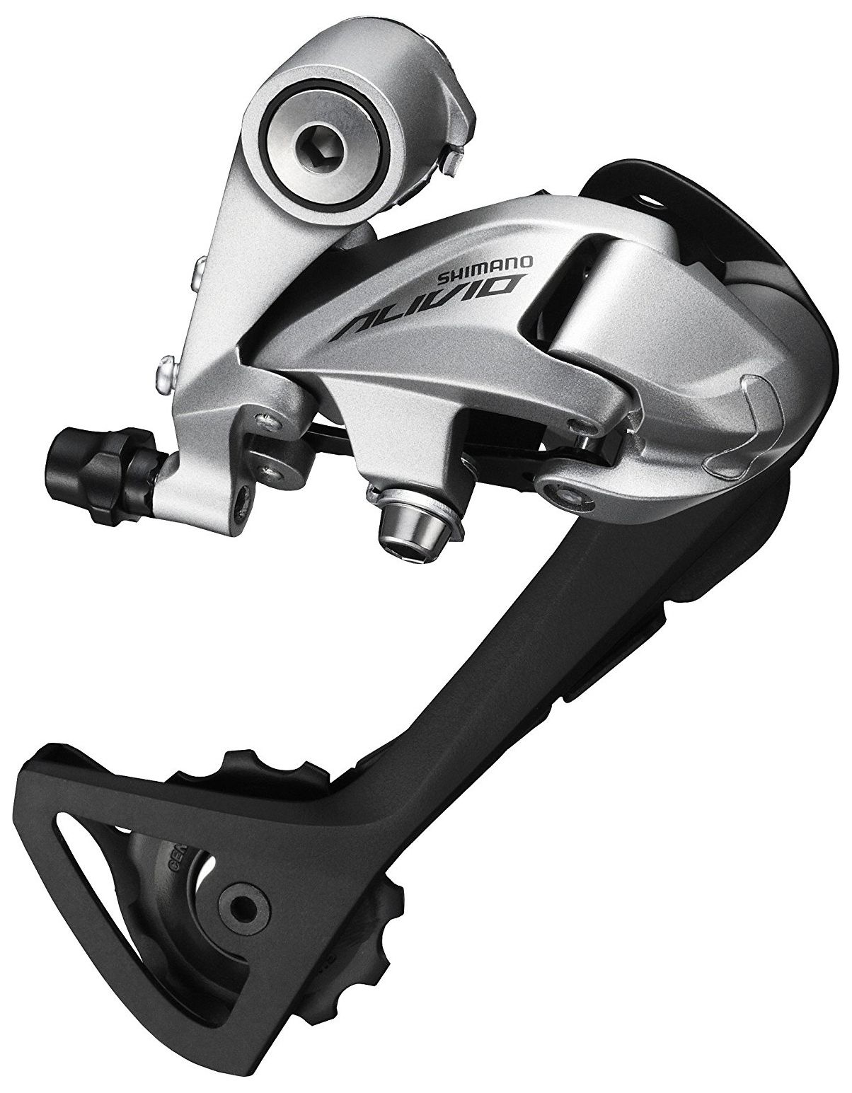 фото Переключатель задний shimano alivio t400 sgs 9 ск серебро erdt4000sgss