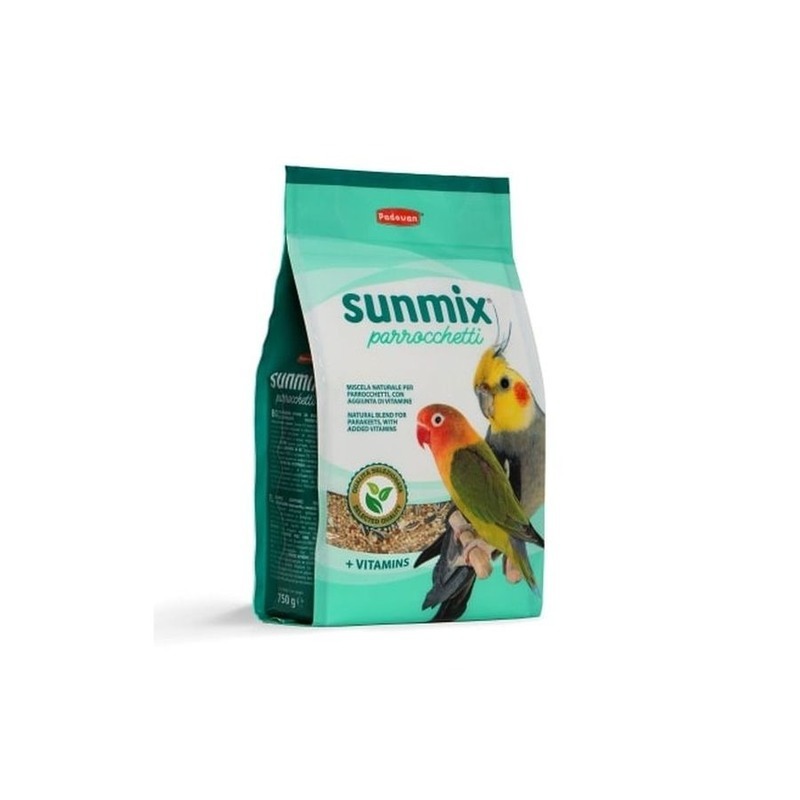 

Сухой корм для средних попугаев Padovan Sunmix Parrocchetti, 750 г, Sunmix Sarrocchetti