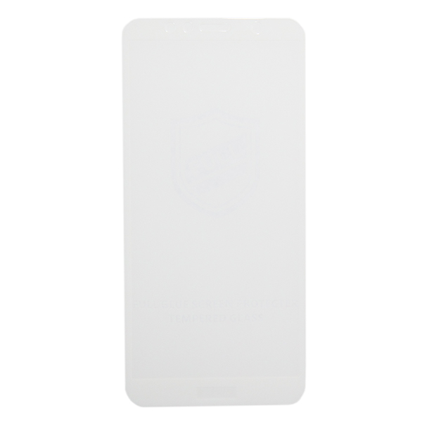 

Защитное стекло для Huawei Y6 2018, Y6 Prime 2018 (2,5D/полная наклейка) <белый>