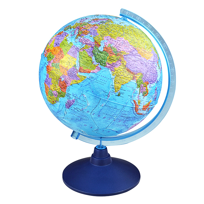 фото Глобус земли, политический, 210 мм globen
