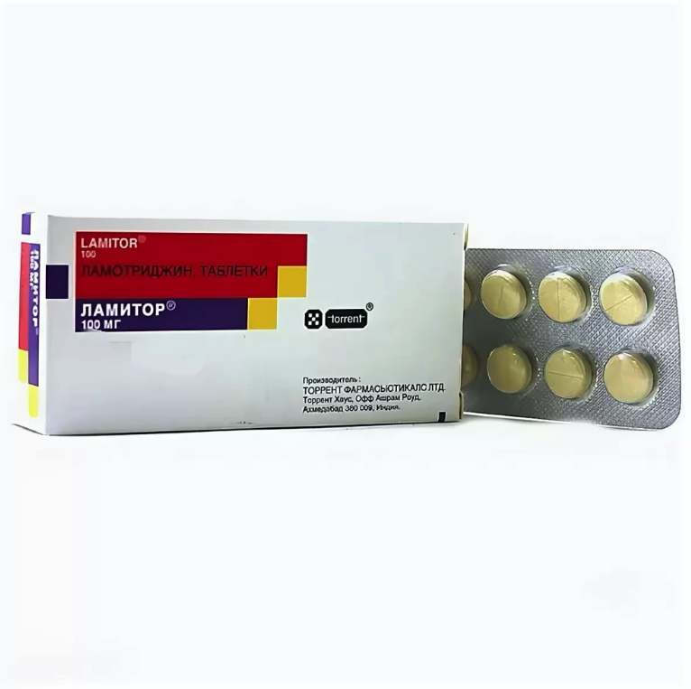 Купить Ламитор таблетки 100 мг 50 шт., Torrent Pharmaceuticals