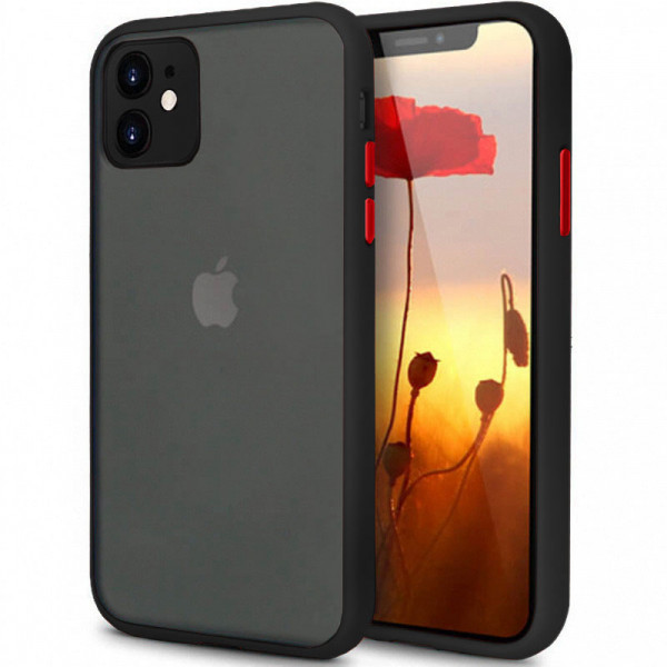 фото Чехол epik для iphone 11 с защитой камеры black