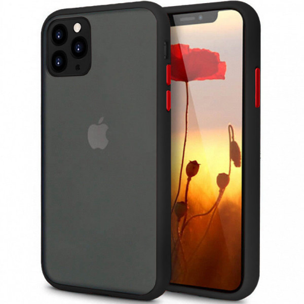 фото Чехол epik для iphone 11 pro с защитой камеры black