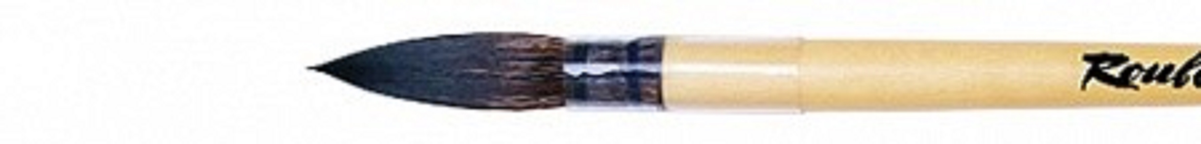 фото Кисть roubloff "серия qa10", белка микс, пленочная обойма, ручка короткая №8