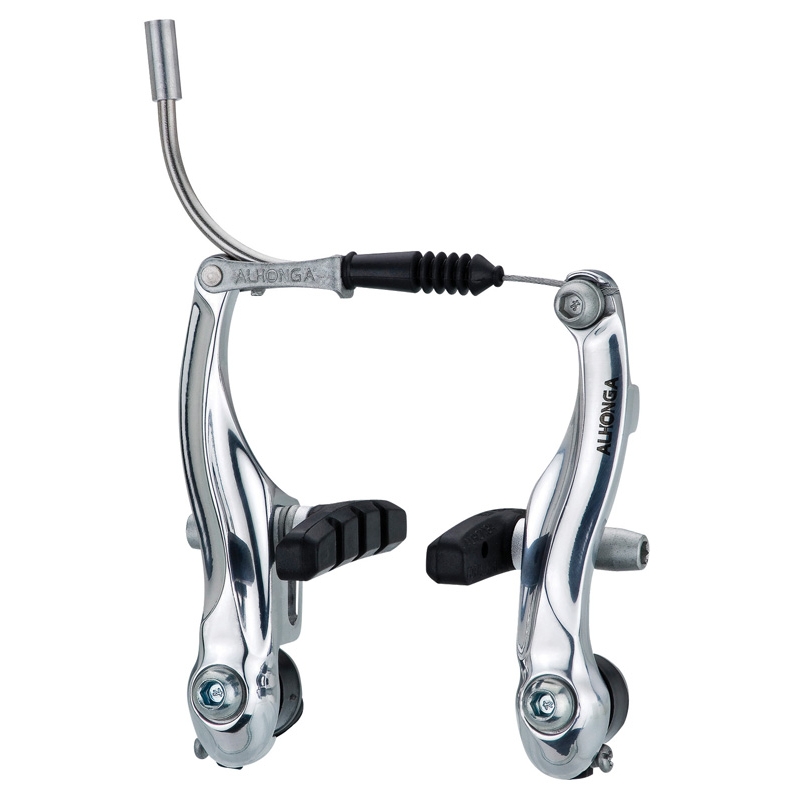 фото Alhonga тормоза v-brake hj-7011ad7 bmx hj-601.12 60мм, 180г/колесо, передний+задний