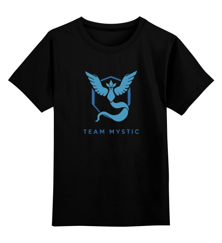 

Детская футболка Printio Team mystic pokemon go цв.черный р.152, 0000001499403