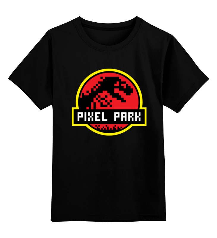 

Детская футболка Printio Парк юрского периода цв.черный р.152, 0000001431648