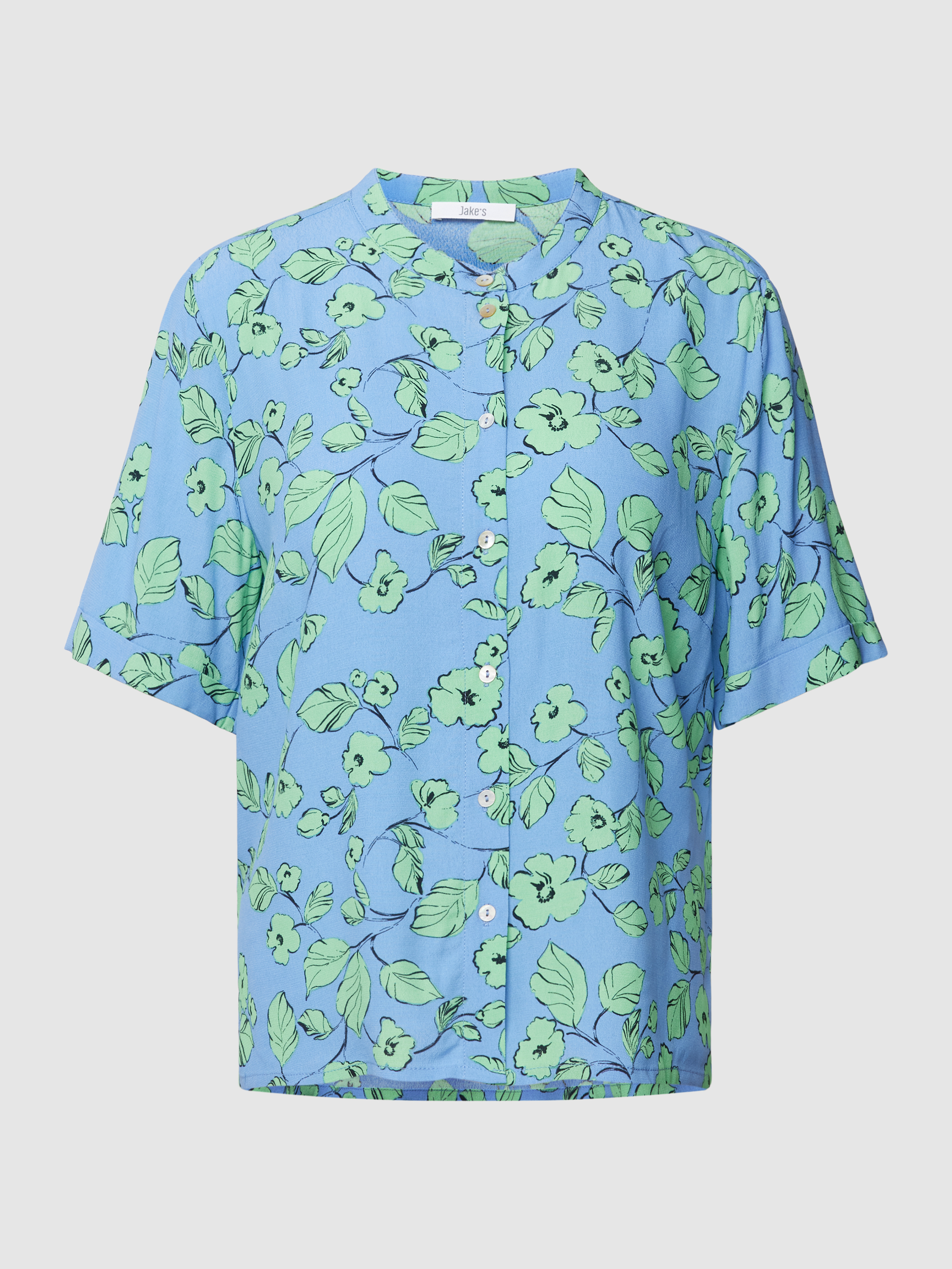 

Блуза женская Jake's Casual 1798970 синяя 34 (доставка из-за рубежа), Синий, 1798970