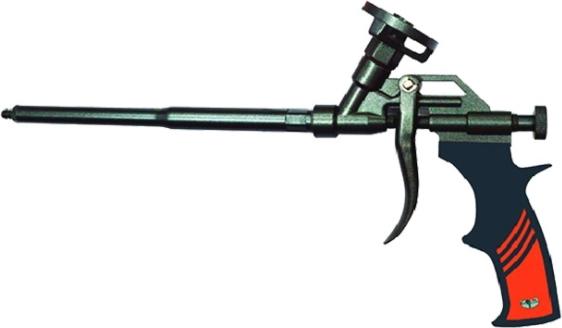 Пистолет для монтажной пены ВАРЯГ 60114 профессиональный двухрежимный клеевой пистолет harden