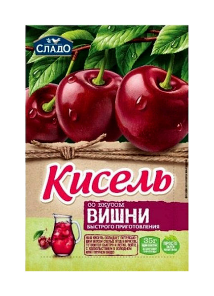 

Кисель Сладо вишня 35 г