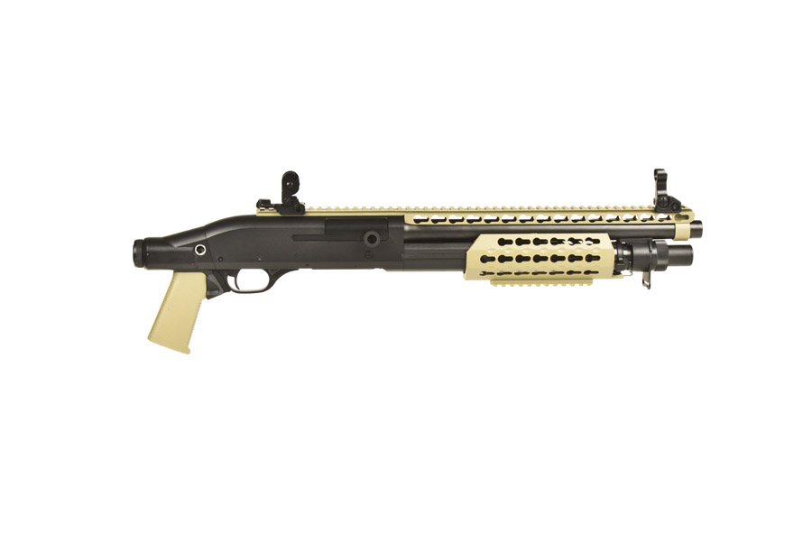

Дробовик Cyma Benelli M3 super 90 compact keymod пластик TAN (CM367TN)
