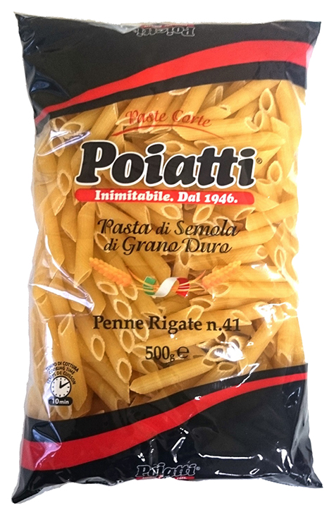 

Макароны Poiatti пенне ригате n 41 500 г