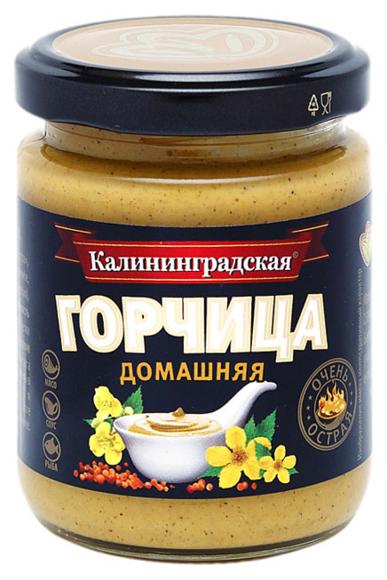 

Горчица калининградская домашняя 170 г