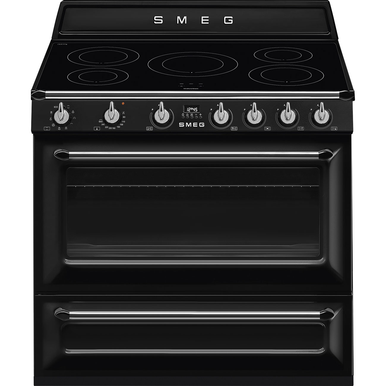

Индукционный варочный центр Smeg TR90IBL9, TR90IBL9
