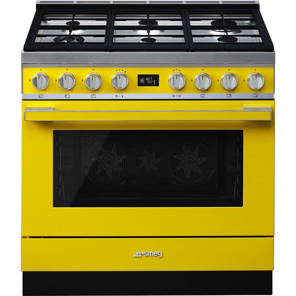 

Газовый варочный центр Smeg CPF9GPYW, CPF9GPYW