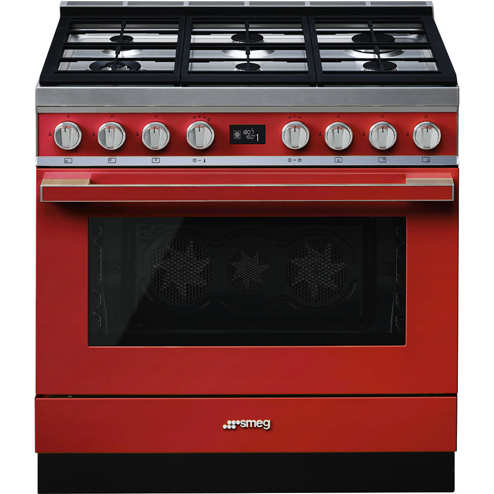 

Газовый варочный центр Smeg CPF9GPR, CPF9GPR
