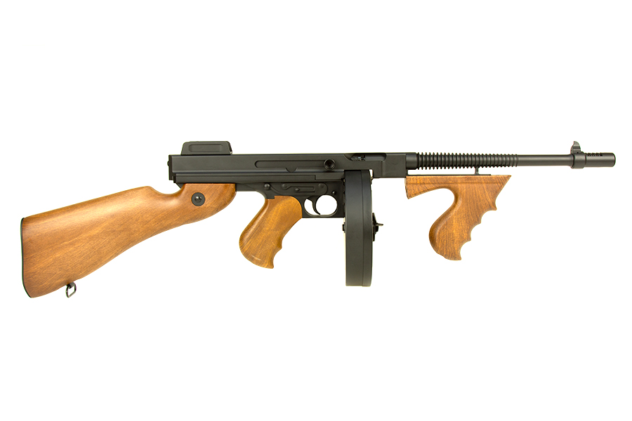 

Пистолет-пулемет Cyma Thompson M1928A1, CM051, Черный;коричневый