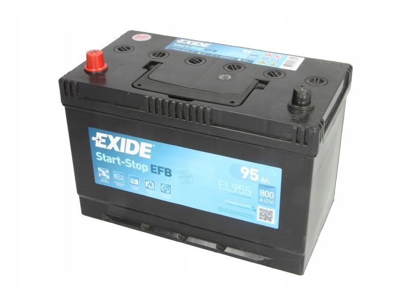 Аккумулятор автомобильный EXIDE Start-Stop EFB 12V L+ 95Ah 800A B1 el955