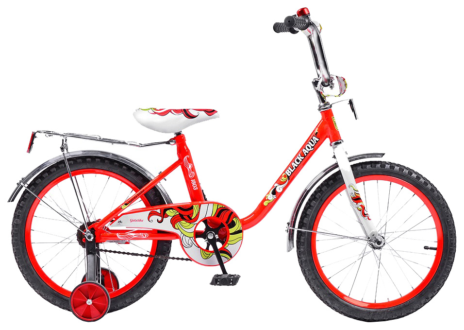 фото Велосипед детский двухколесный black aqua 1203с 12" красный