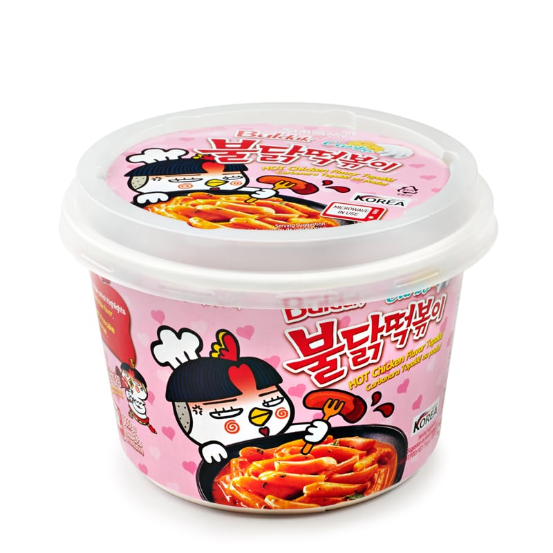 

Рисовые палочки Топокки со вкусом острой курицы Булдак Карбо Samyang 179 г