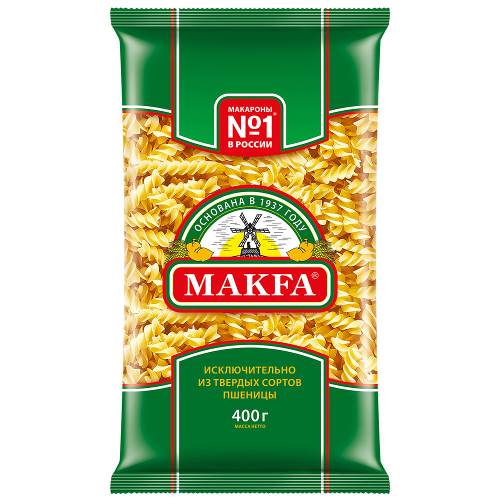 

Макаронные изделия Makfa Спирали 400г