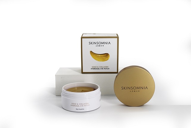 Патчи для глаз SKINSOMNIA с золотом и коллагеном gold and collagen eye patch 60 шт