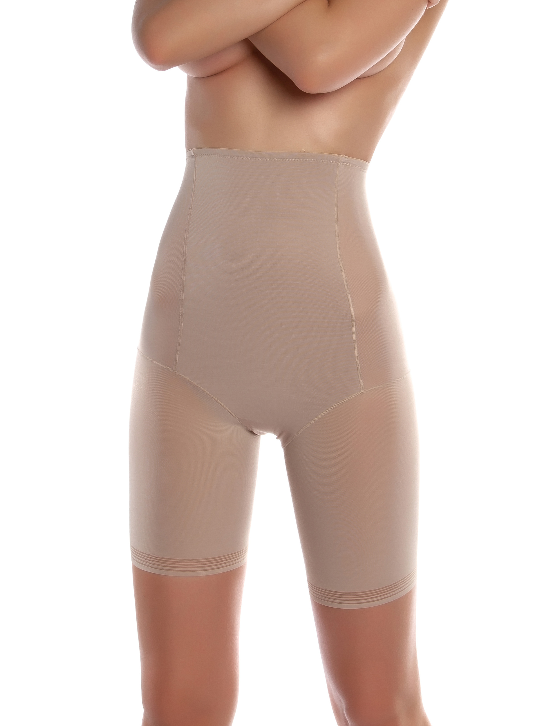 

Трусы женские YSABEL MORA 19615 High Waist Shaping Shorts бежевые M, 19615 High Waist Shaping Shorts