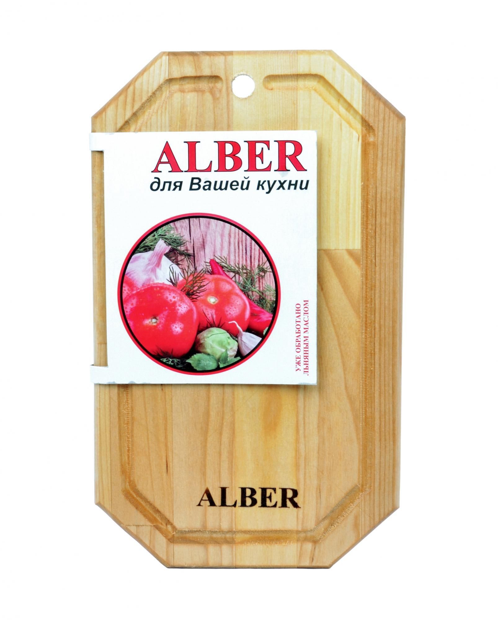 Разделочная доска Alber 30x18, береза