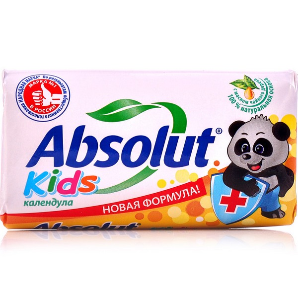 фото Мыло absolut kids календула 90 г весна