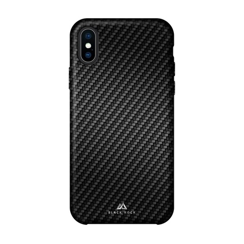 фото Чехол flex carbon case iphone xs max, black rock, black