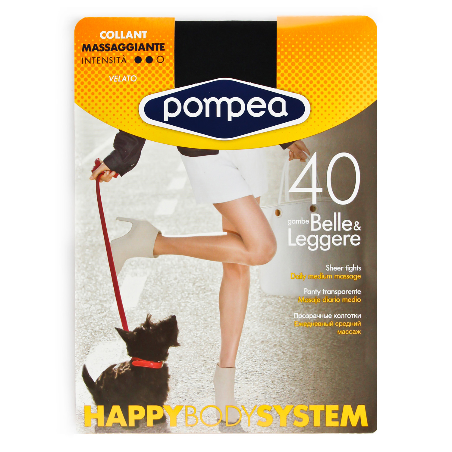 

Колготки женские Pompea HBS 40 den черные 5, HBS 40 den