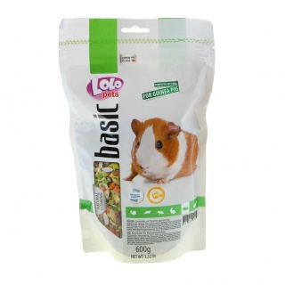 

Корм для морской свинки LoloPets Basic полнорационный 0.6 кг, Basic