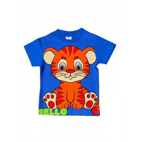

Футболка для мальчиков Bonito kids, цв. электрик, р.104, BK001-1F