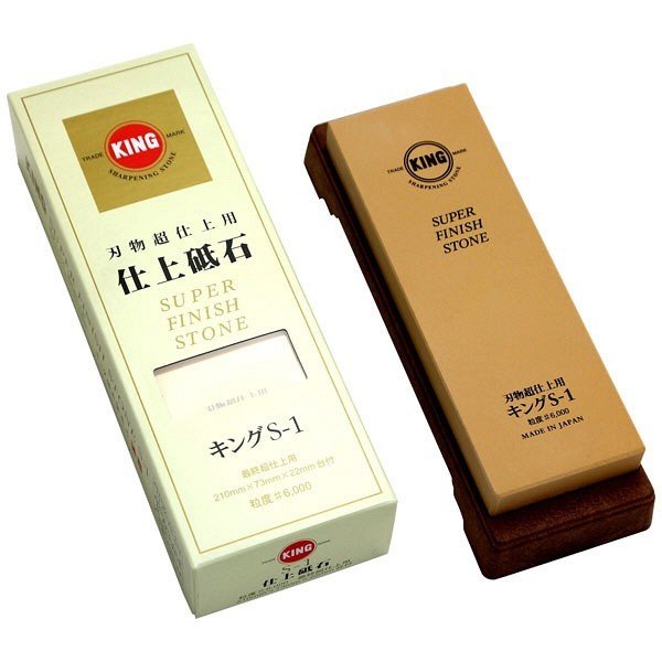 

Камень точильный (водный) KING S-1 #6000, размеры мм, 210*73*22 (with base)