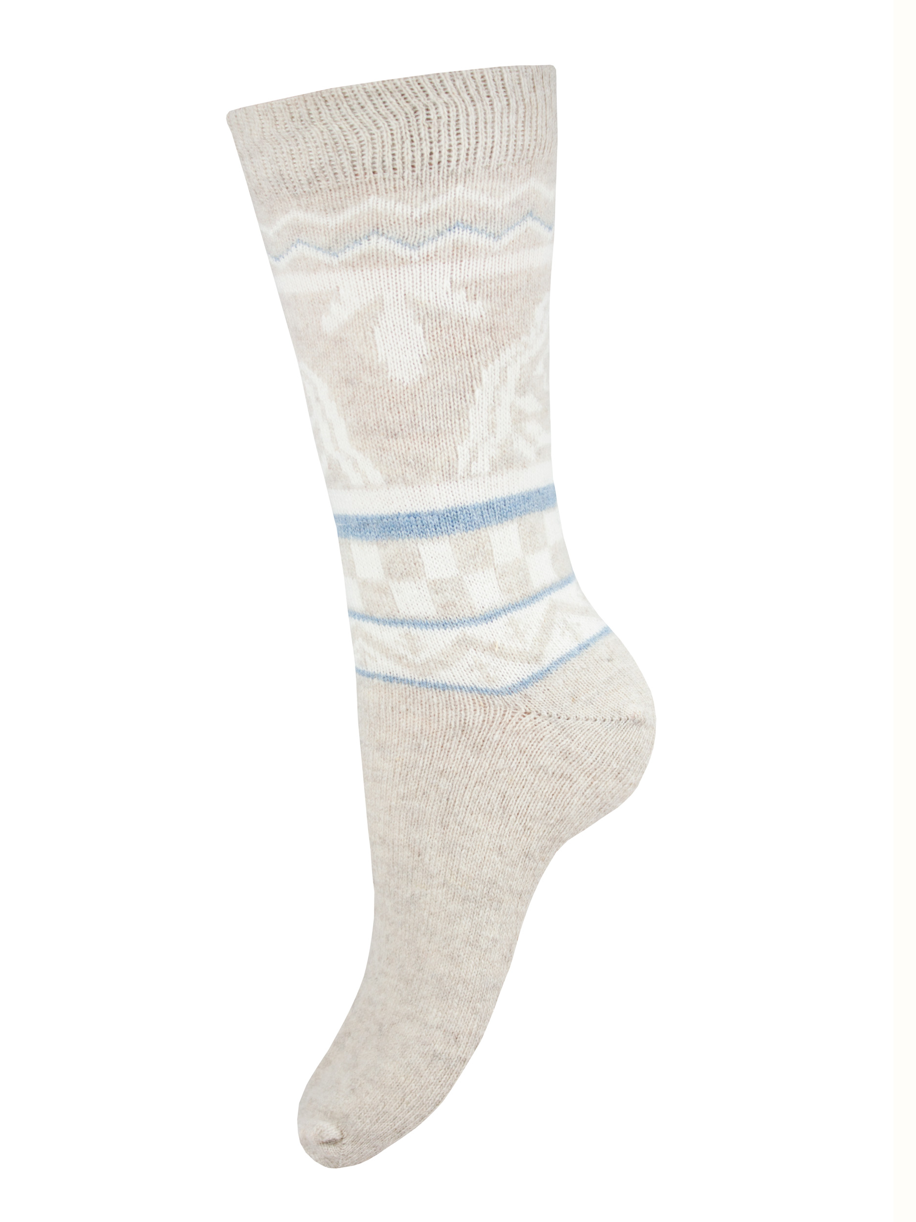 

Носки женские Mademoiselle 2563 Этник, розы бежевые UNI, 2563 Этник, розы