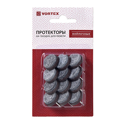 

Подпятник Vortex 12 шт, черный