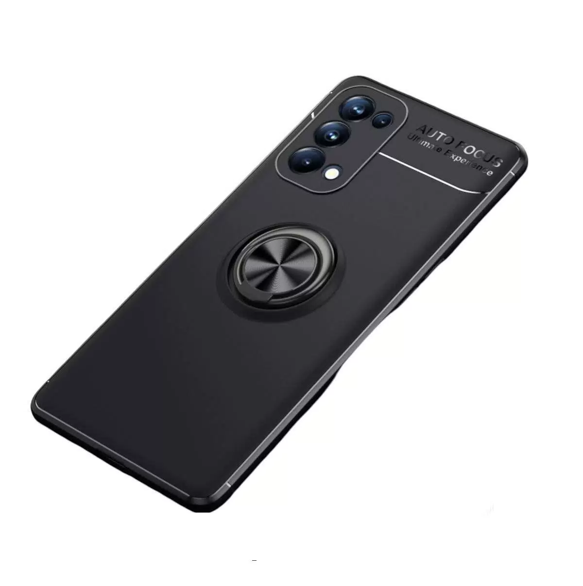 

Задняя панель-крышка из силикона MyPads для Oppo A74 4G/Oppo F19 черный