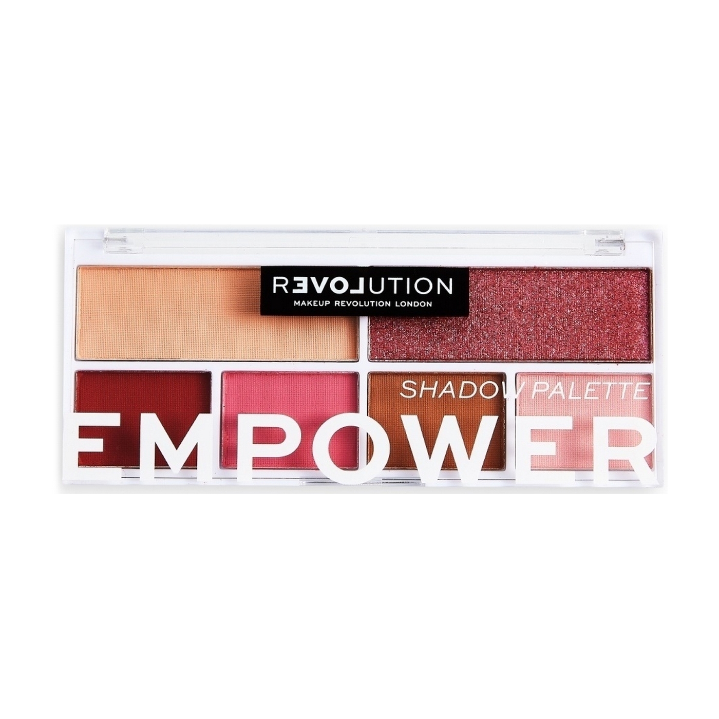 Палетка теней для век REVOLUTION RELOVE Colour Play Empower, 6 цветов, 5,2 г empower you