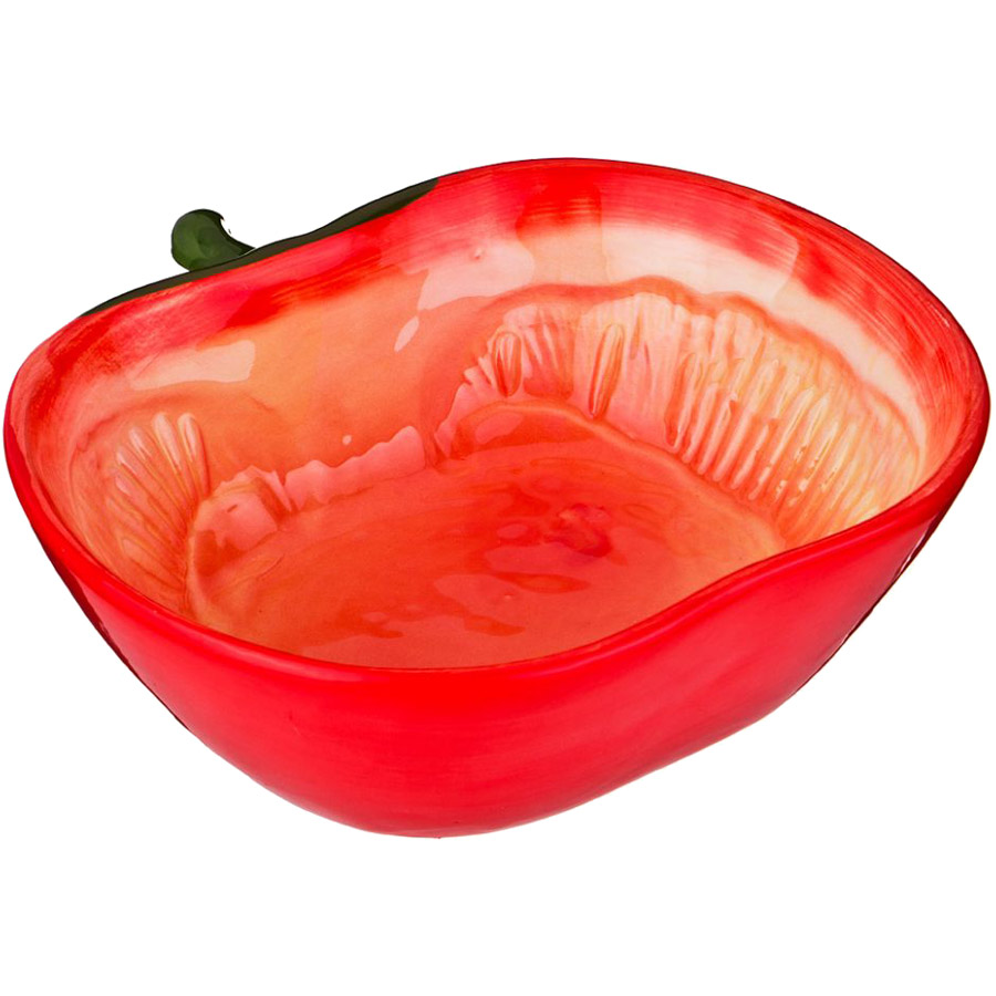 фото Блюдо для запекания agness, томат, 18x17,5x6 см
