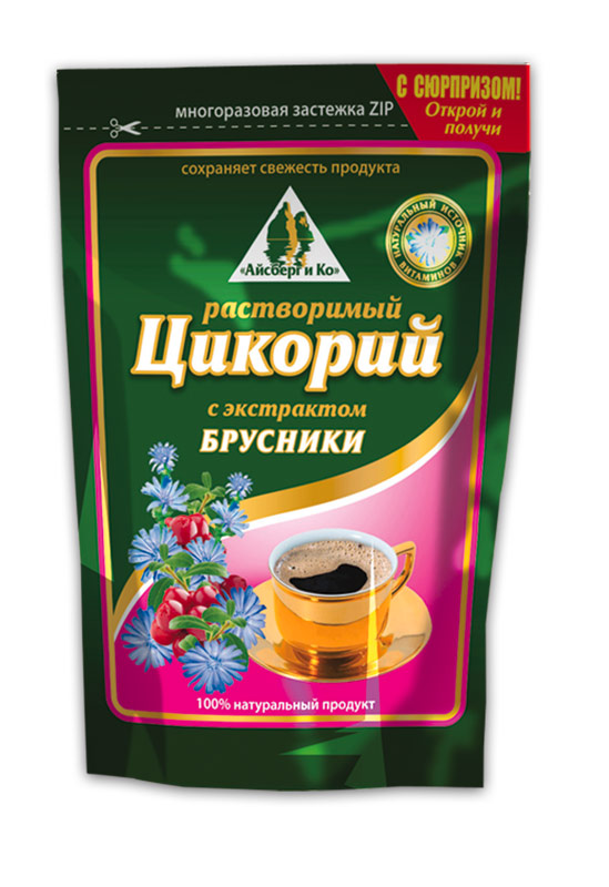 Цикорий Айсберг и Ко с экстрактом брусники м/у 100 г