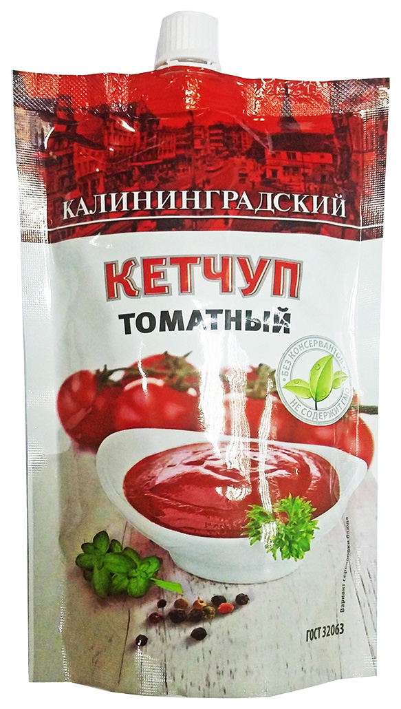 

Кетчуп Калининградский томатный 350 г