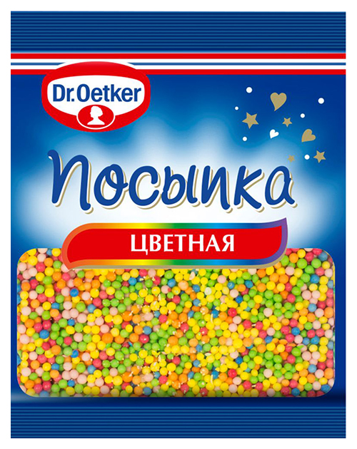 фото Посыпка д-р оеткер шарики цветная 10 г dr.oetker