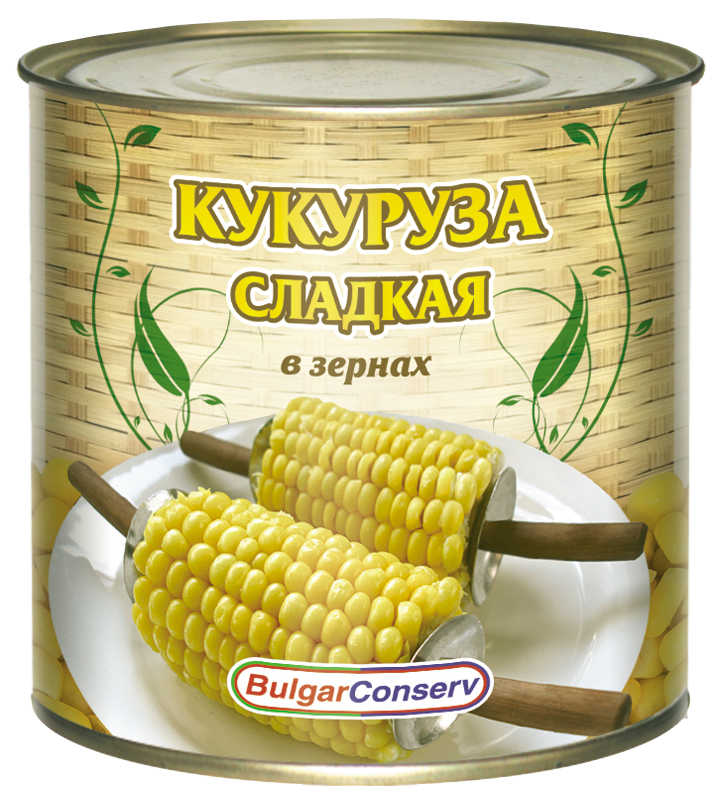 Кукуруза сахарная Булгарконсерв стерил 340 г